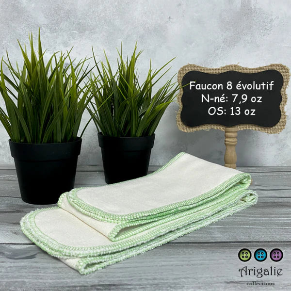 Faucon 8 inserto ad alta assorbenza bambù cotone | Arigalie