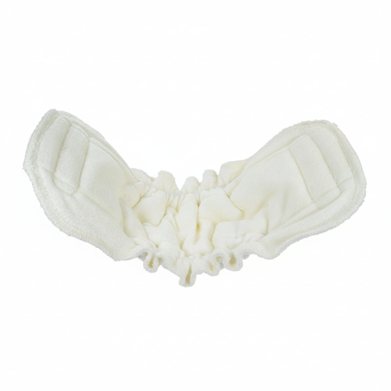 Inserto pannolino lavabile Blümchen 2in1 bambù con elastici laterali