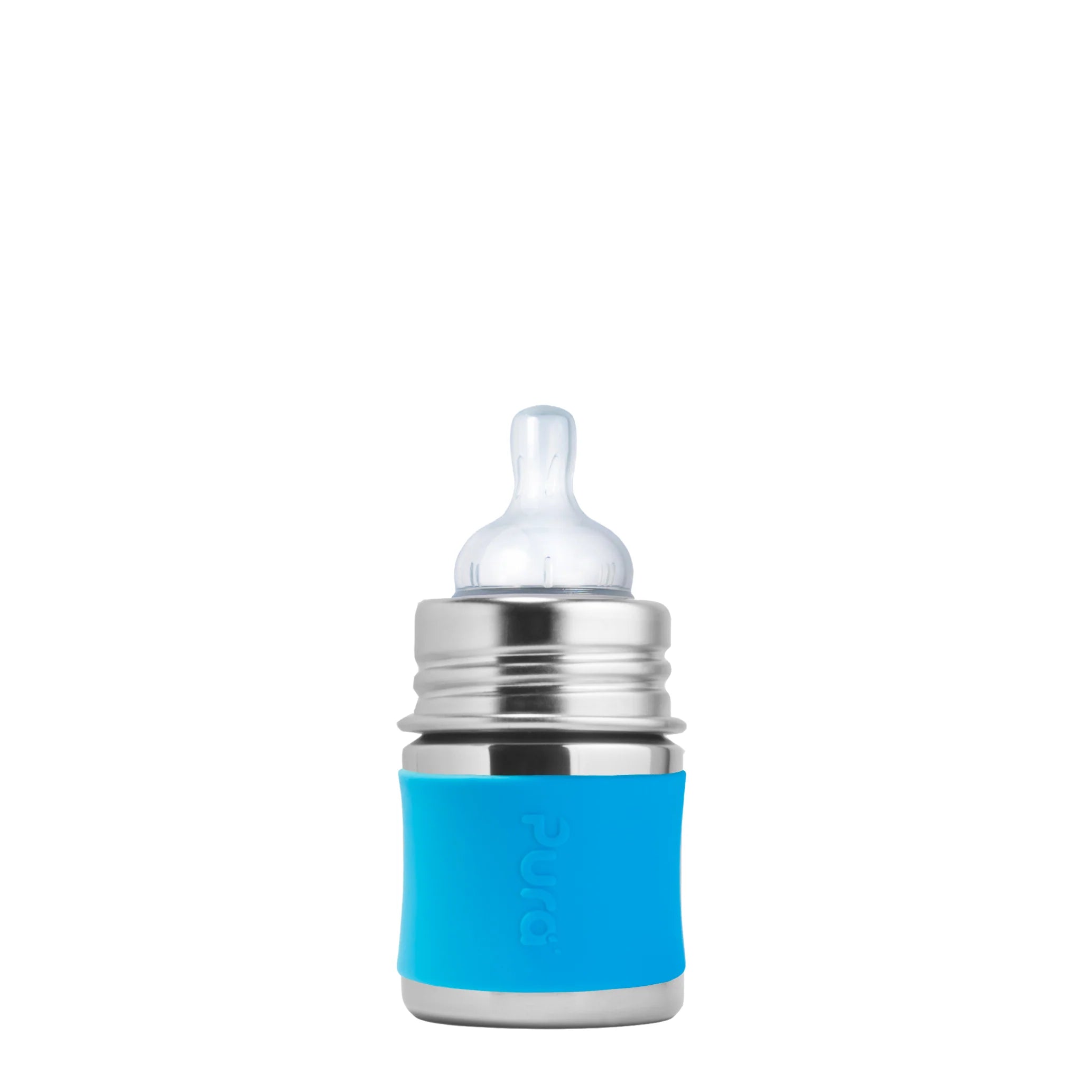 Pura Kiki™ Biberon Acciaio Inox 150 ml | 0+ mesi Zero Plastica