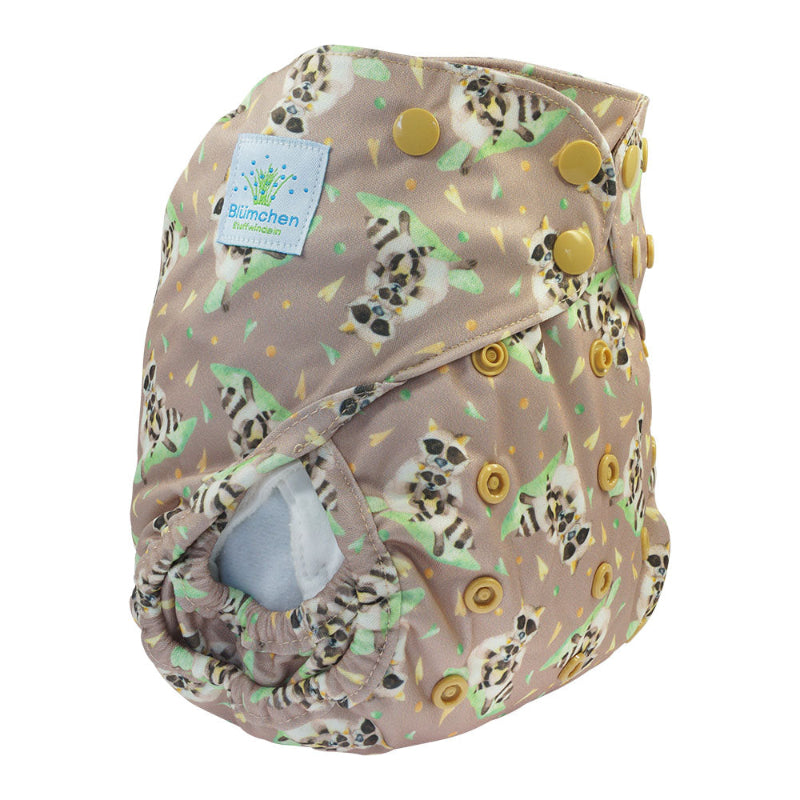 Pocket Blümchen taglia unica 