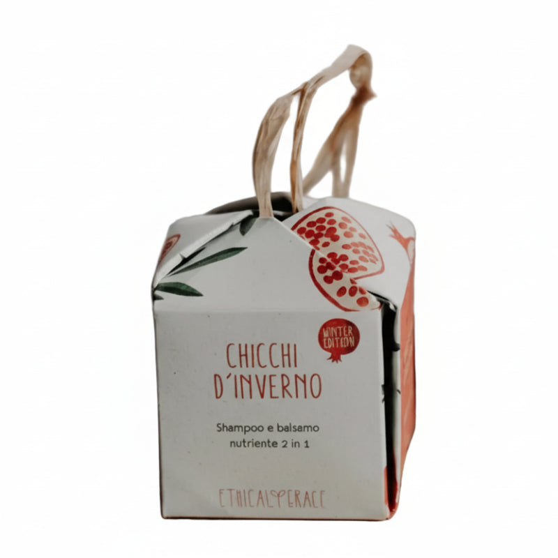 Shampoo solido al melograno Chicchi d’Inverno per capelli secchi ETHICAL GRACE