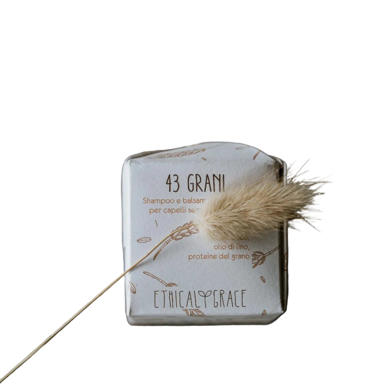 Shampoo solido capelli ricci 43 Grani anticrespo ETHICAL GRACE