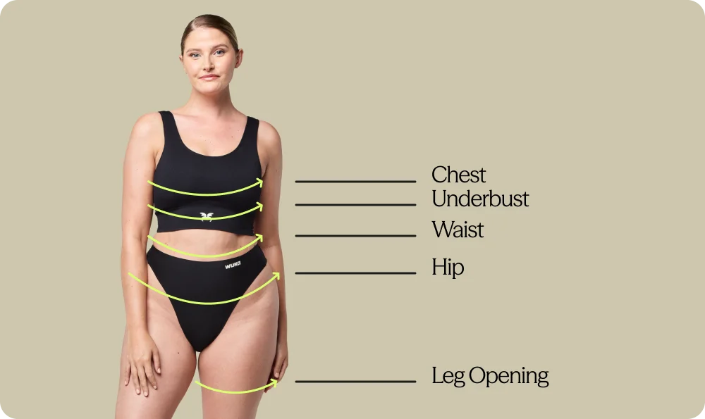 WUKA ECO SOFT TENCEL™ Midi brief (flusso medio) Slip mestruale