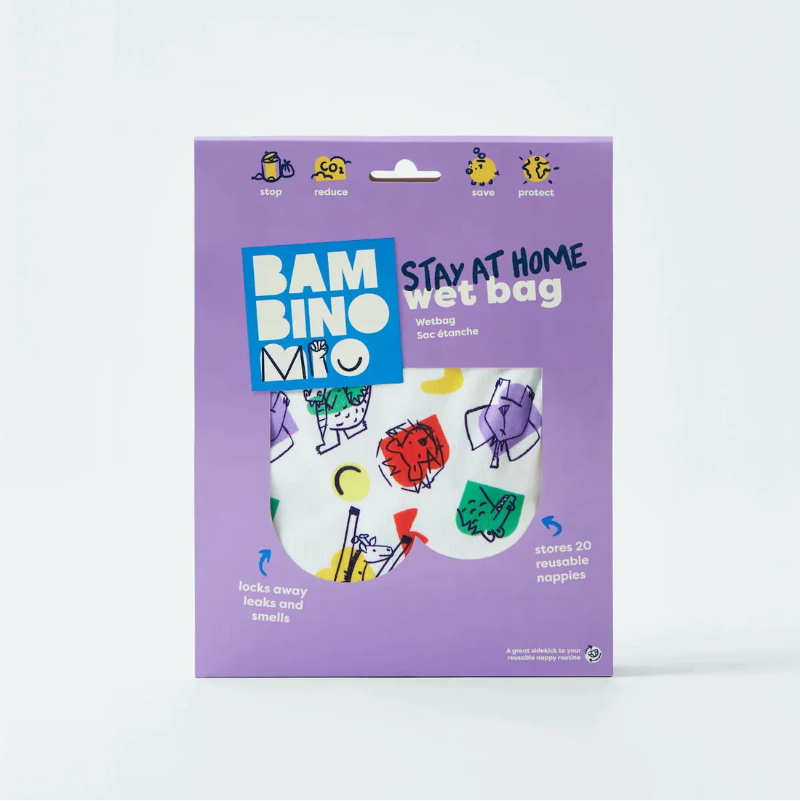 Wet Bag XL Bambino Mio con fibbia (52x42cm)