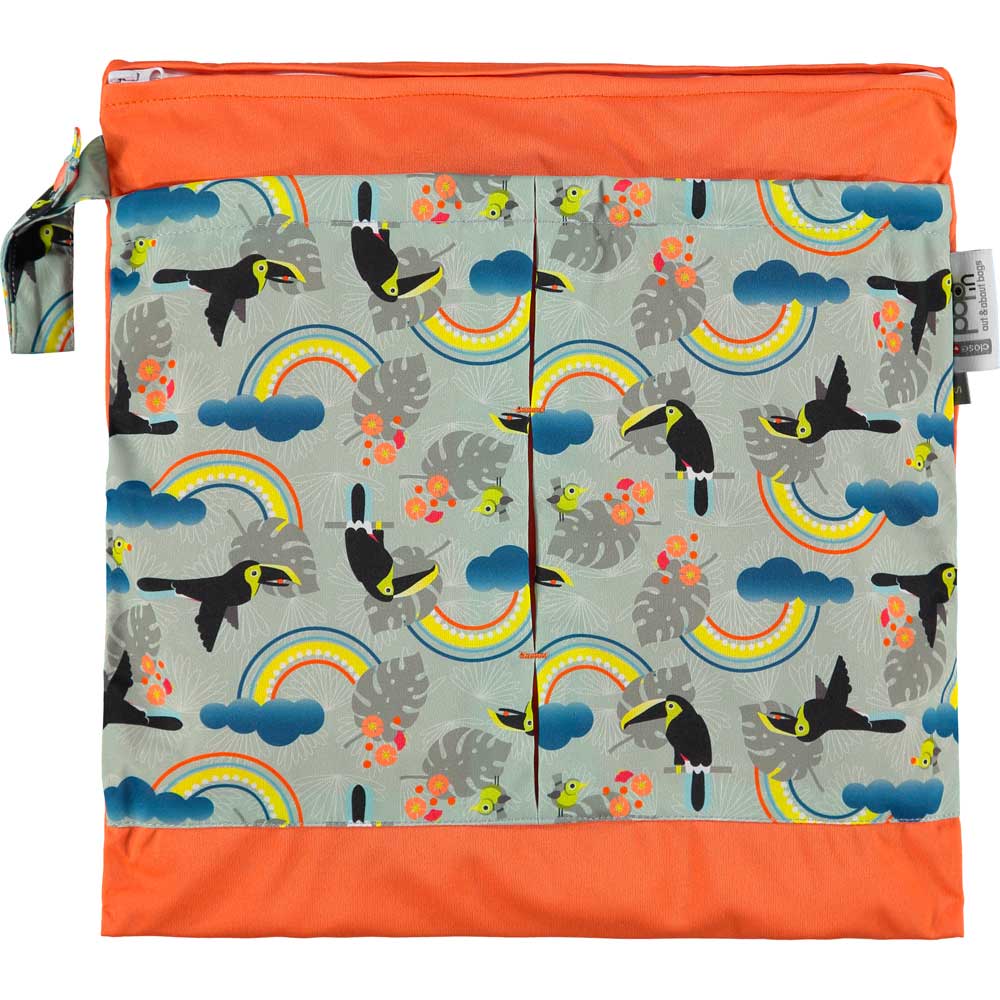 Wetbag doppia tasca pannolini lavabili 33x35 cm | Pop-in