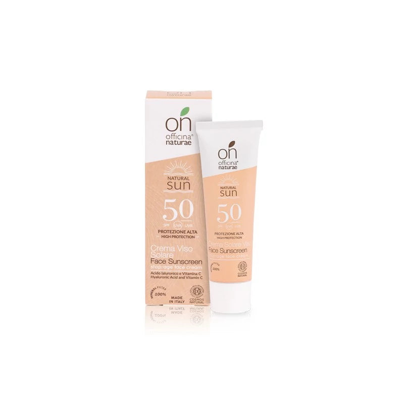 Crema solare viso SPF 50 naturale Officina Naturae