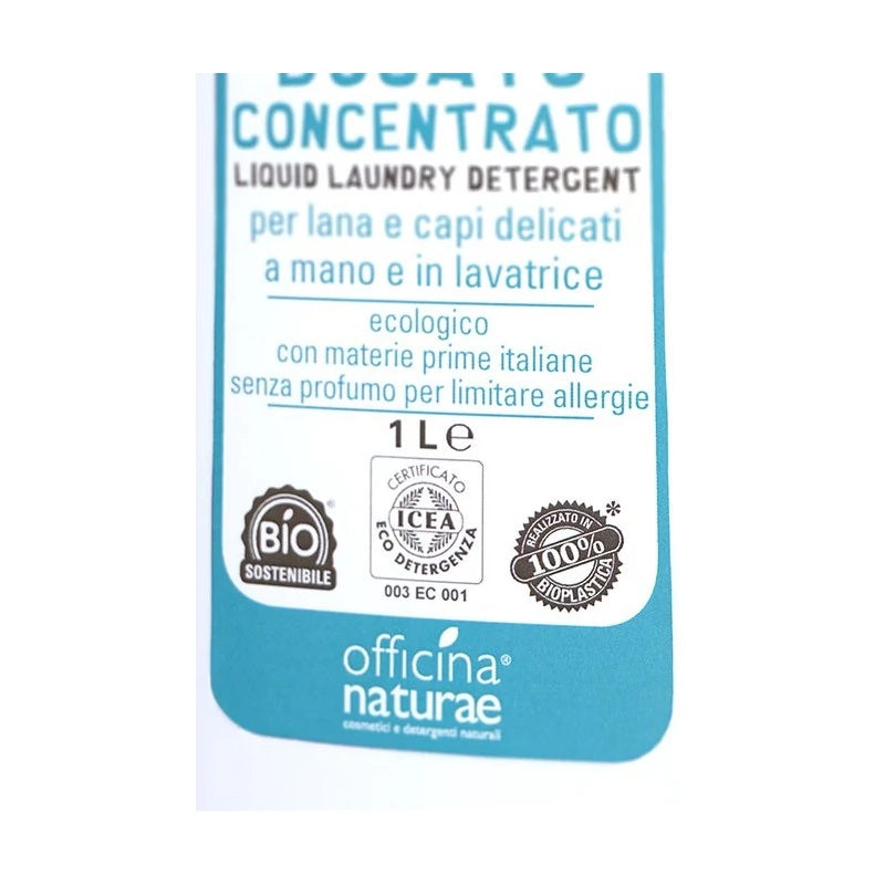 Detersivo Bucato Ecologico Senza Profumo Solara flacone bioplastica
