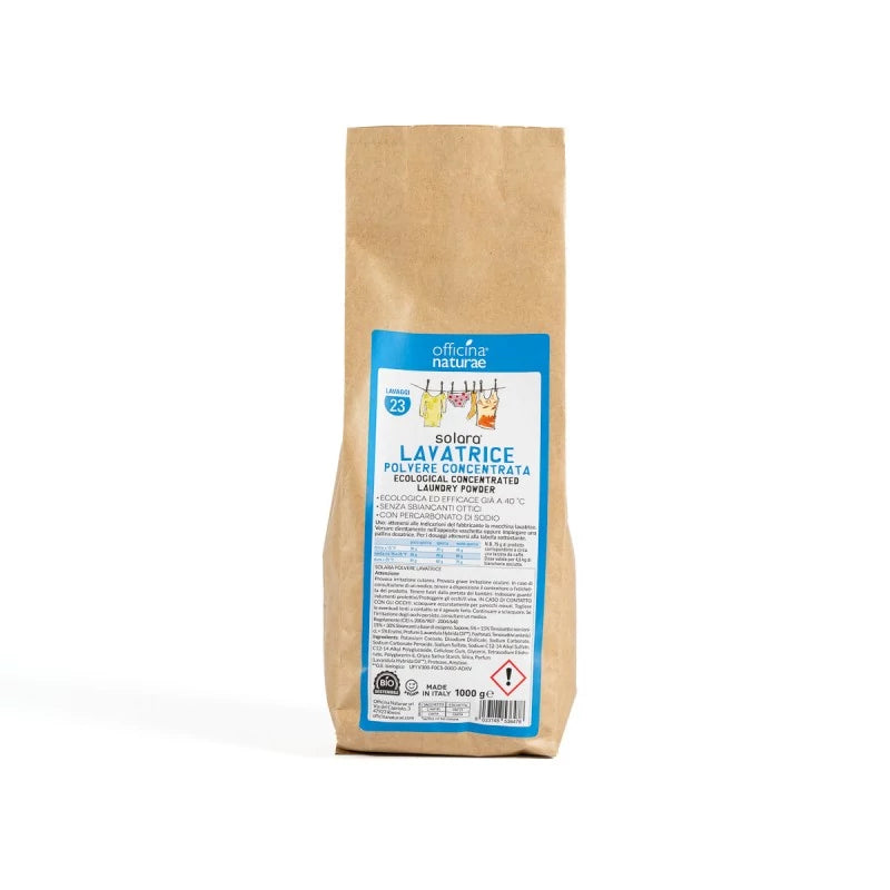 Polvere detersivo naturale superconcentrato Solara
