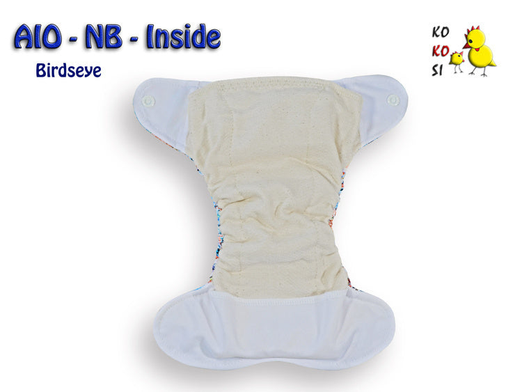 AIO KoKoSi Newborn in cotone Birds Eye | 2,5 -5 kg