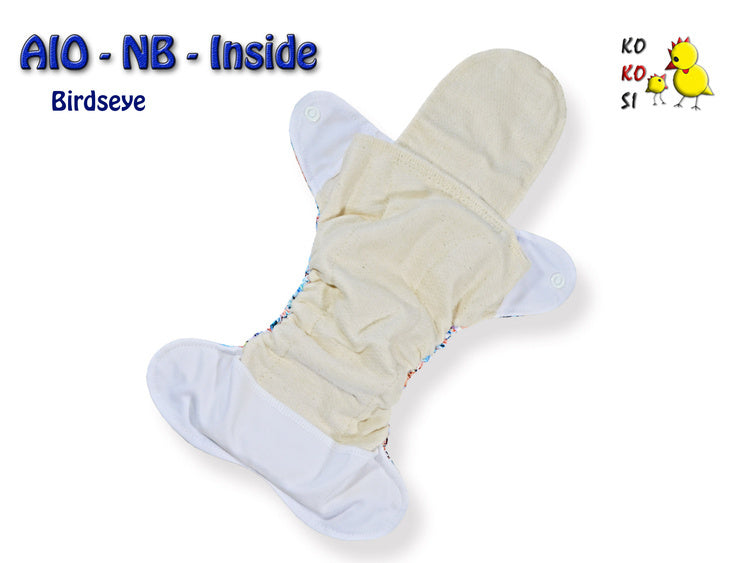 AIO KoKoSi Newborn in cotone Birds Eye | 2,5 -5 kg