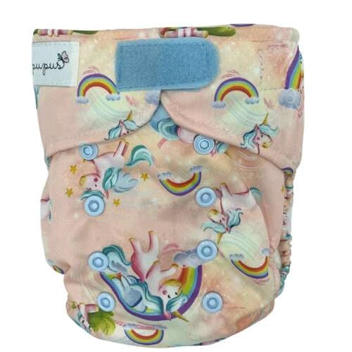 Pannolino lavabile pocket con velcro Pupus 5–15 kg