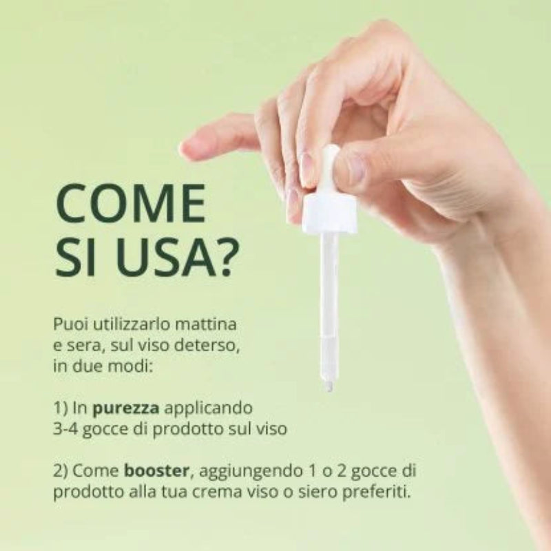 siero viso pelli miste e impure oil free