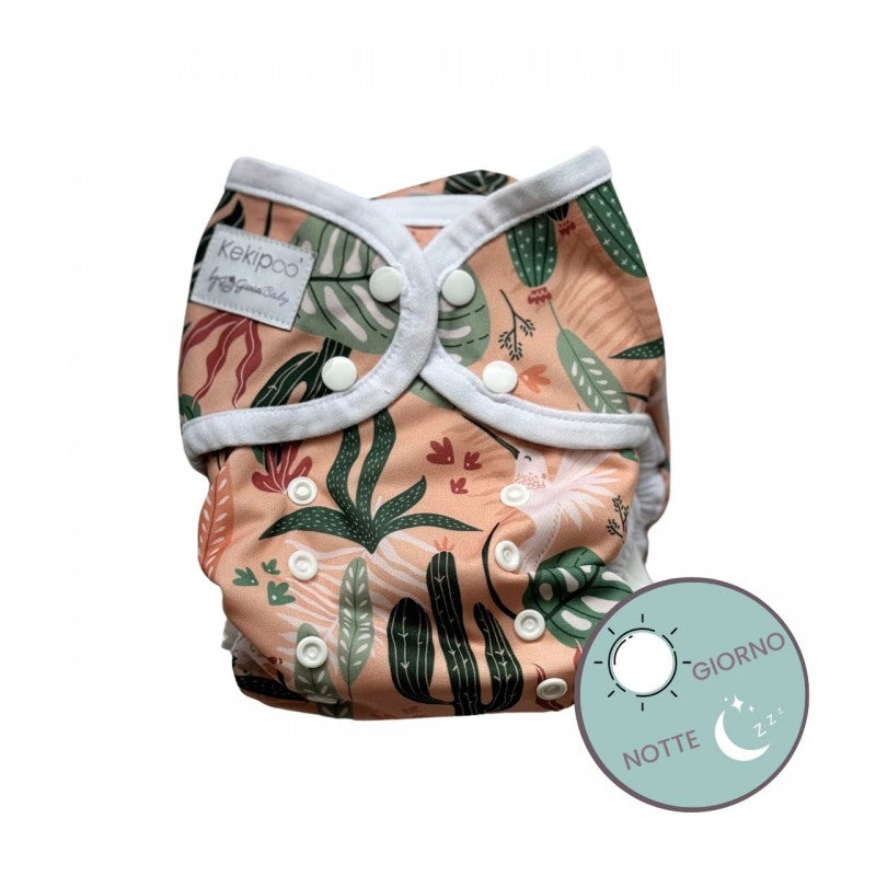 Pannolino lavabile Ai2  Kekipoo' in bamboo con doppio inserto