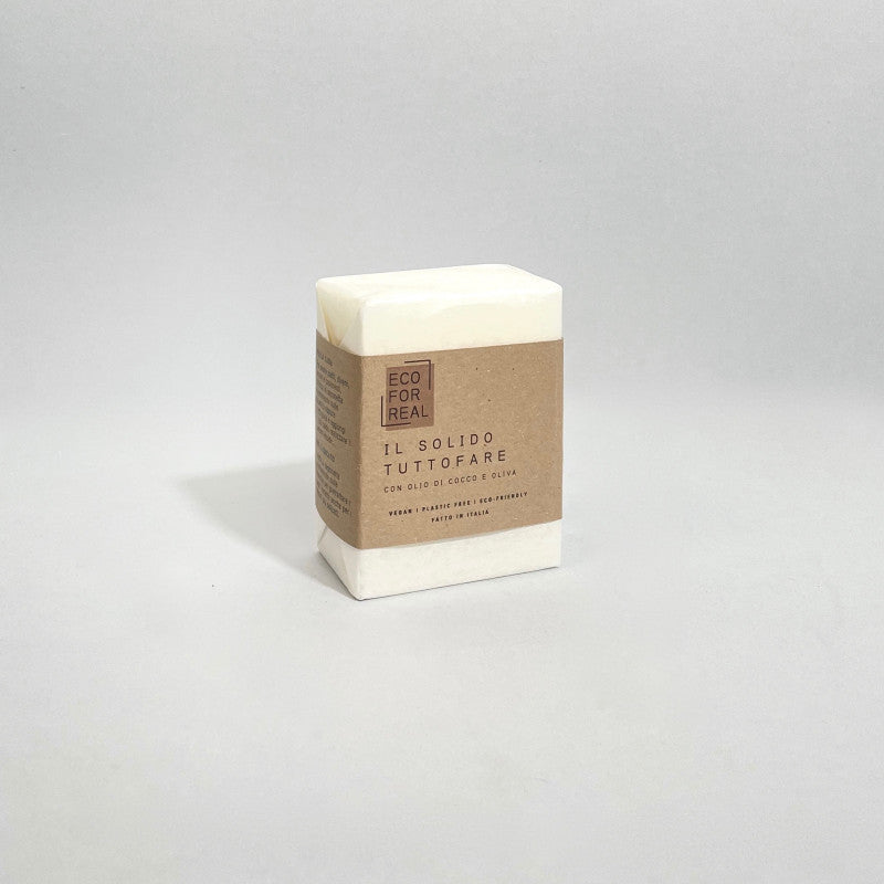 Sapone Solido Tuttofare EcoForReal – Smacchiante e Corpo | 200gr