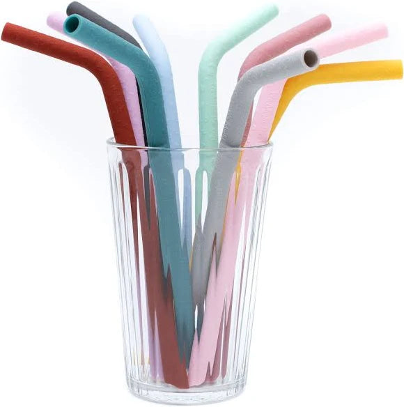 Cannucce in silicone BPA free | pacco da 5